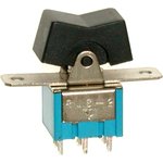 RLS-203-A1, Переключатель 6pin ON-OFF-ON (3A 250V)