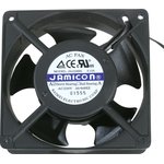 JA1238H2S (S22Н), Вентилятор 220В, 120х120х38мм, подшипник скольжения 2600 об/мин, гибкие выводы